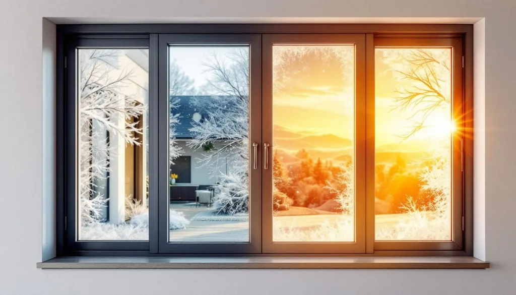 były pracownik wyjaśnia, dlaczego okna trzyszybowe zapewniają lepszą izolację zimą, ale mogą być mniej efektywne latem.
