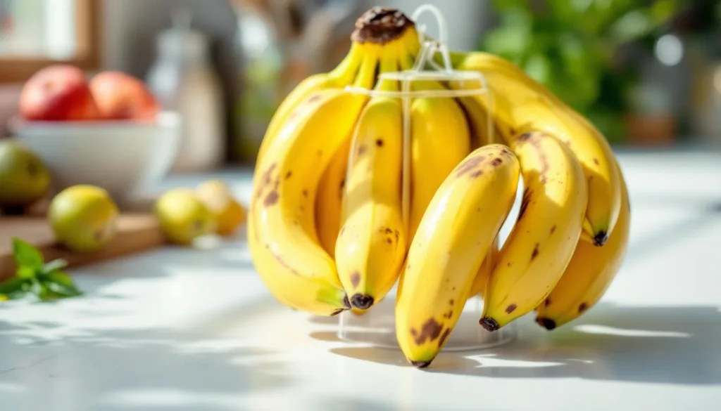 dowiedz się, jak radzić sobie z szybkim dojrzewaniem bananów w kuchni i poznaj praktyczne sposoby na ich przechowywanie, aby dłużej zachowały świeżość.