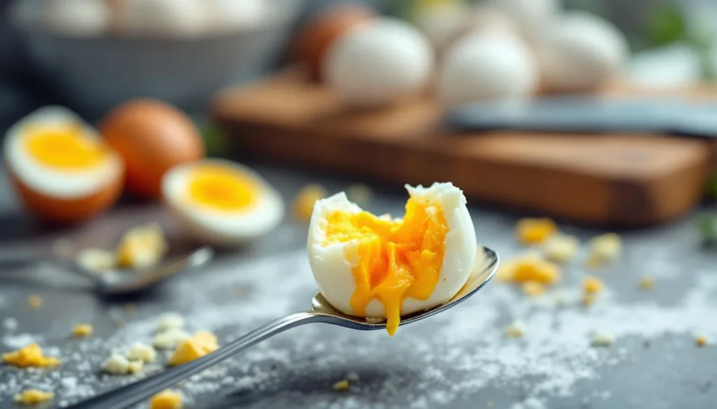 odkryj genialny sposób na szybkie i łatwe obieranie jajek za pomocą zwykłej łyżeczki – oszczędź czas i uniknij bałaganu!