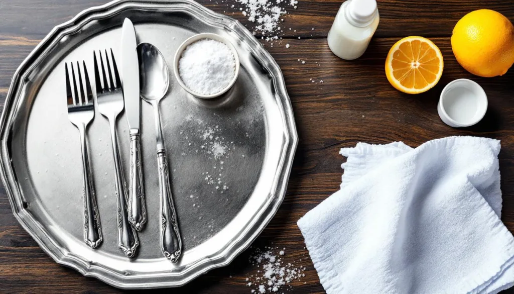 dowiedz się, jak domowymi sposobami skutecznie wyczyścić srebro, aby odzyskało blask i lśniło jak nowe. proste i sprawdzone metody w zasięgu ręki!