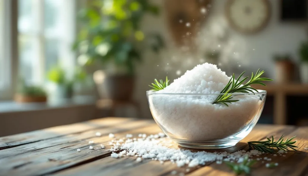 dowiedz się, jak gruba sól i rozmaryn mogą naturalnie poprawić mikroklimat w twoim domu, przynosząc świeże powietrze i przyjemną atmosferę.