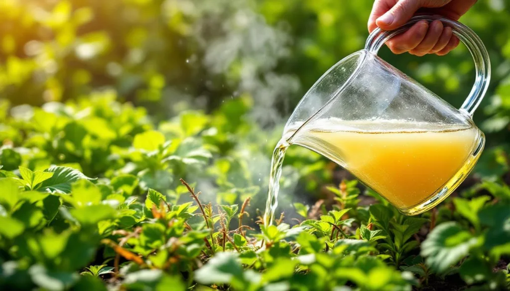 odkryj, jak woda po gotowaniu ziemniaków może skutecznie zwalczać chwasty w twoim ogrodzie, oferując naturalne i ekologiczne rozwiązanie do pielęgnacji roślin.