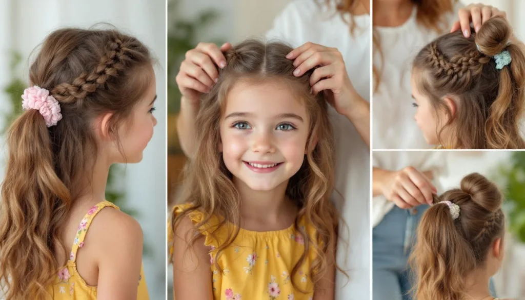 odkryj najlepsze fryzury dla dziewczynek z grubymi włosami, które nie bolą podczas czesania. praktyczne i komfortowe stylizacje, które pokochają małe księżniczki.