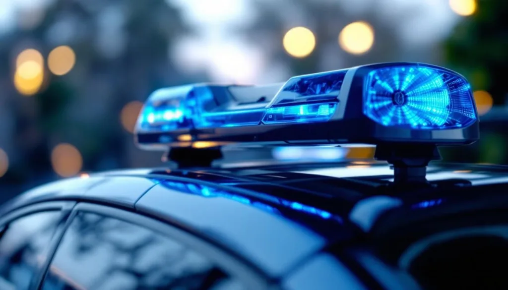 dowiedz się, dlaczego kierowca uważa, że niebieskie girofary mogą wprowadzać w błąd i jakie mają konsekwencje na drodze.