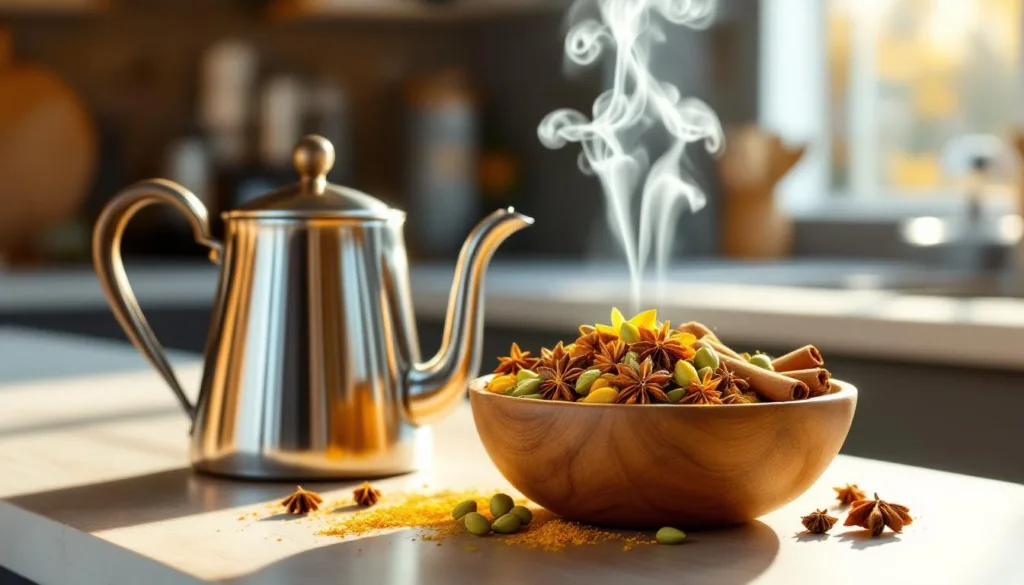 kucharz wyjaśnia, dlaczego twój czajnik ma dziwny zapach i poleca wypróbowanie tej przyprawy, która rozwiąże problem.