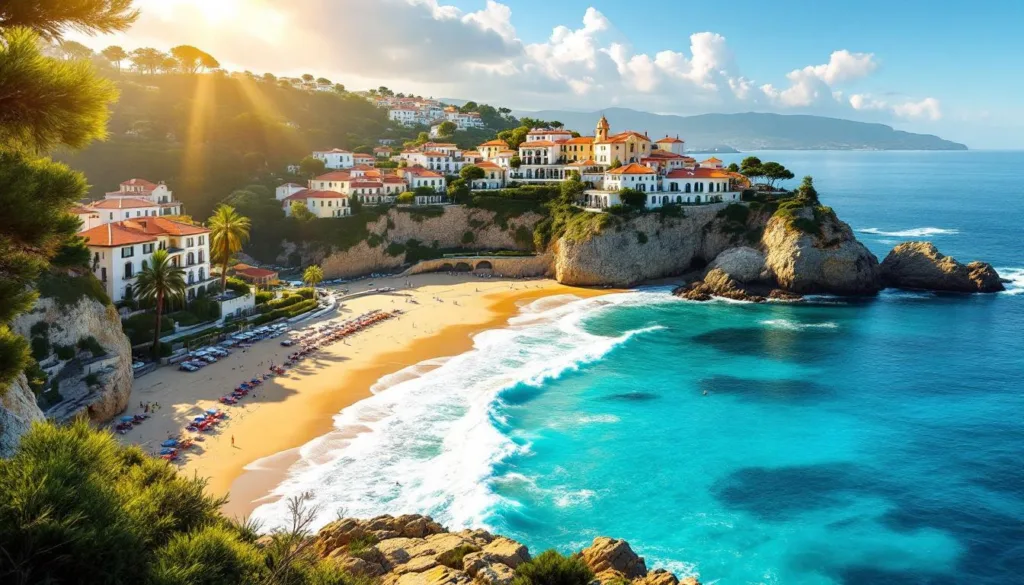 odkryj portugalski kurort nad atlantykiem, który łączy rajskie plaże z przystępnymi cenami – idealne miejsce na tani i niezapomniany wypoczynek.