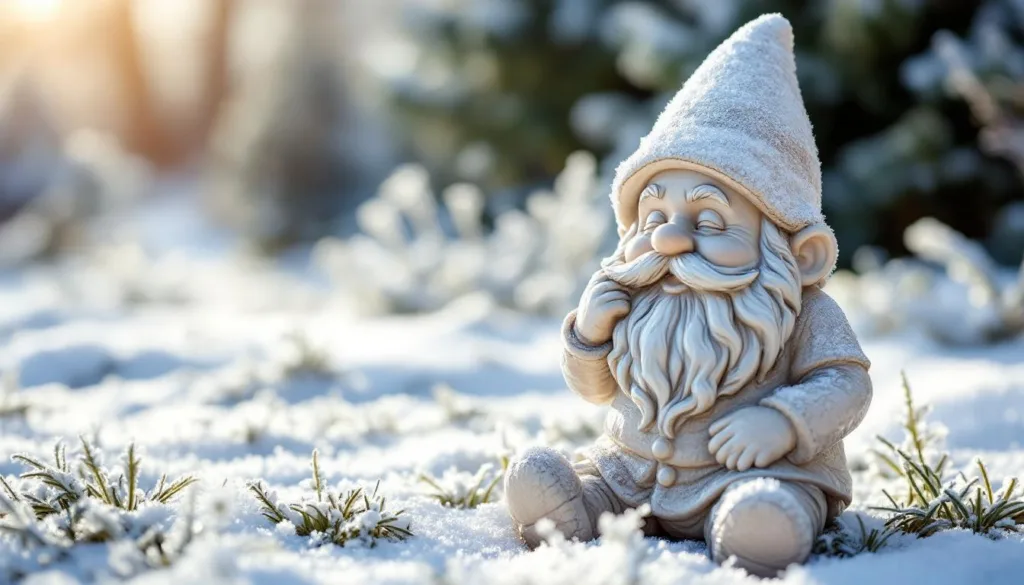 odkryj skuteczny trik, który chroni figurki ogrodowe przed pękaniem zimą – nie używaj farby akrylowej, wypróbuj naszą metodę ochrony!