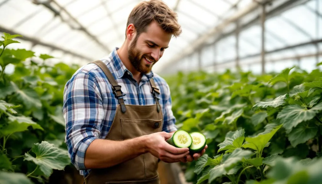 dowiedz się, dlaczego ogórki w szklarni mogą być gorzkie i jak skutecznie rozwiązać ten problem dzięki wskazówkom doświadczonego ogrodnika.