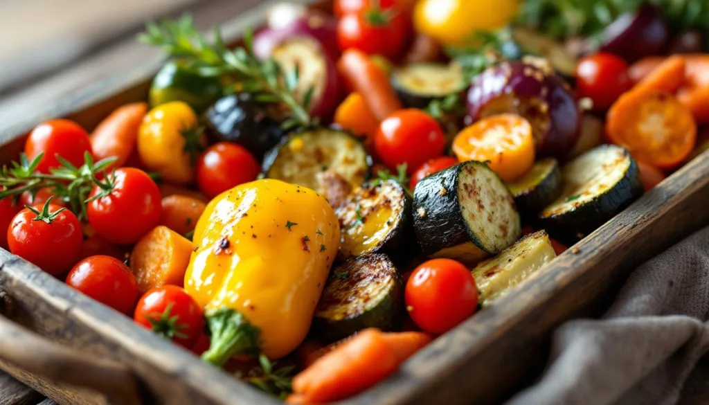 odkryj przepis szefa kuchni na pieczone warzywa, które zachwycą twoje podniebienie wyjątkowym smakiem i aromatem. spróbuj już dziś!