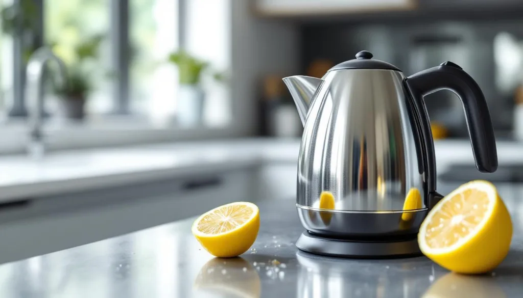 sprawdź mój prosty trik z cytryną, dzięki któremu czajnik lśni w zaledwie 5 minut! szybkie i skuteczne czyszczenie bez chemii.