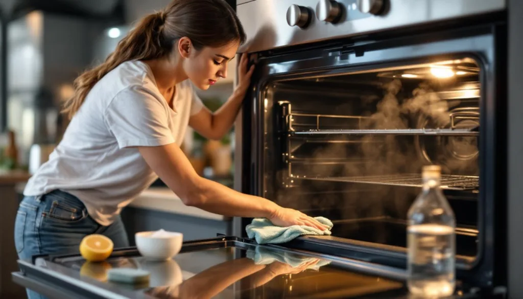 odkryj sprytny trik, który pozwala wyczyścić piekarnik bez użycia chemii w zaledwie 10 minut. szybko i skutecznie zadbaj o czystość swojej kuchni naturalnymi metodami.