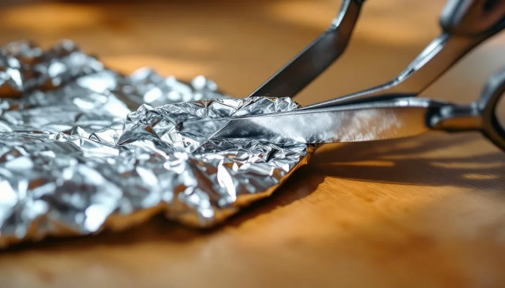 testowałem trik z papierem aluminiowym, który sprawił, że moje nożyczki zostały naostrzone w kilka sekund. sprawdź prostą i skuteczną metodę na szybkie ostrzenie nożyczek!