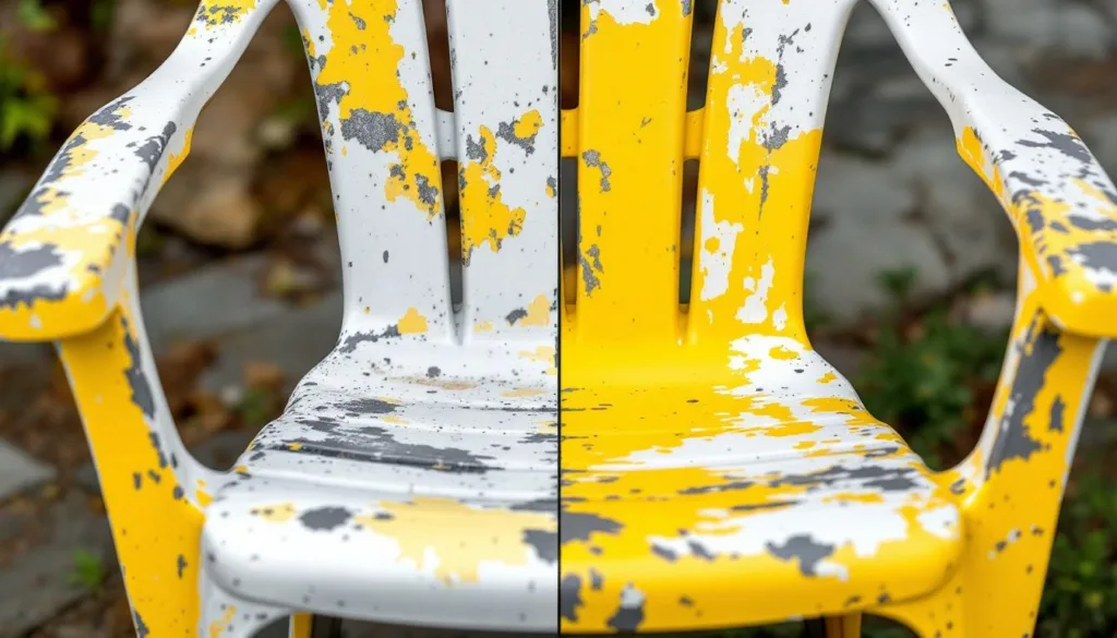 zanim wyrzucisz pożółkły plastikowy salon ogrodowy, wypróbuj naszą domową mieszankę, która przywróci mu blask i sprawi, że znów będzie wyglądał jak nowy.