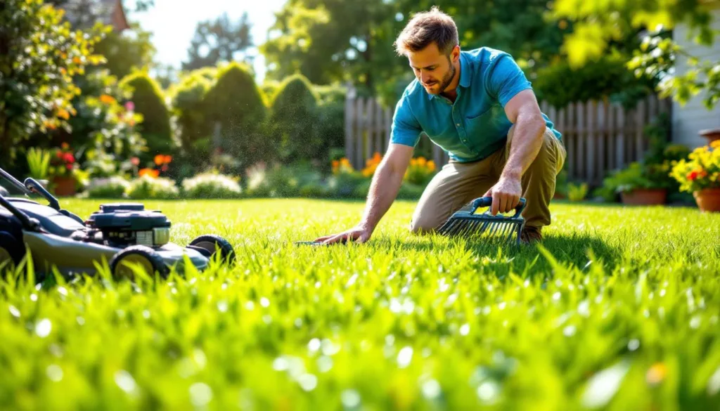 dowiedz się, jak w czterech prostych krokach przywrócić gęsty i zielony trawnik, gdy zaczyna żółknąć. praktyczne porady pielęgnacji trawnika na każdą porę roku.