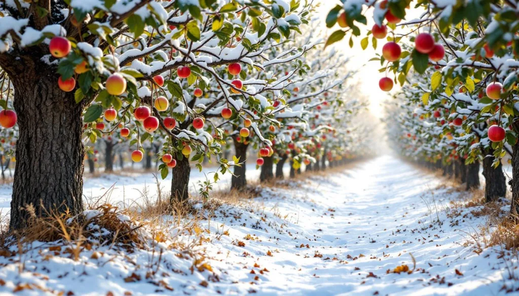 dowiedz się, kiedy, jak i czym nawozić jabłonie, czereśnie oraz grusze zimą, aby zapewnić im zdrowy wzrost i obfite plony na wiosnę.