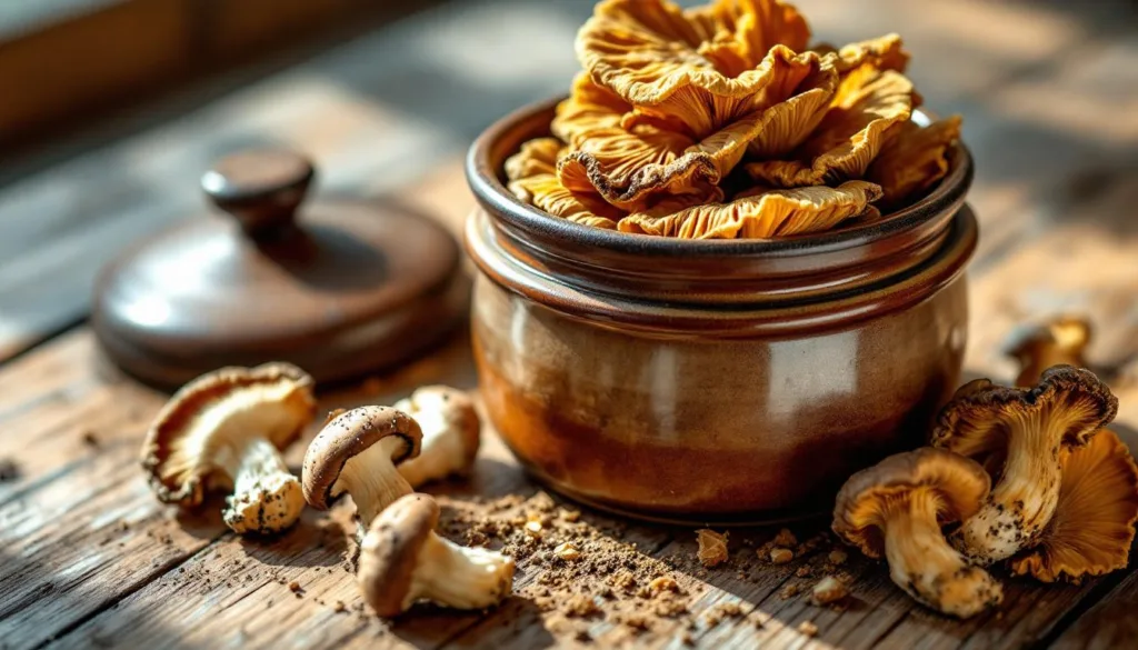 odkryj trik z użyciem pojemnika, który pozwala zachować aromat suszonych grzybów na wiele lat bez suszenia. sprawdź, jak przedłużyć świeżość i smak swoich grzybów suszonych z łatwością.