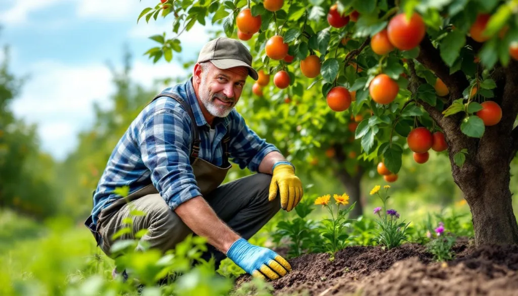 dowiedz się, które rośliny sadzić pod drzewami owocowymi, aby wzbogacić glebę i poprawić wzrost roślin. sprawdzone porady ogrodnika dla zdrowego sadu.