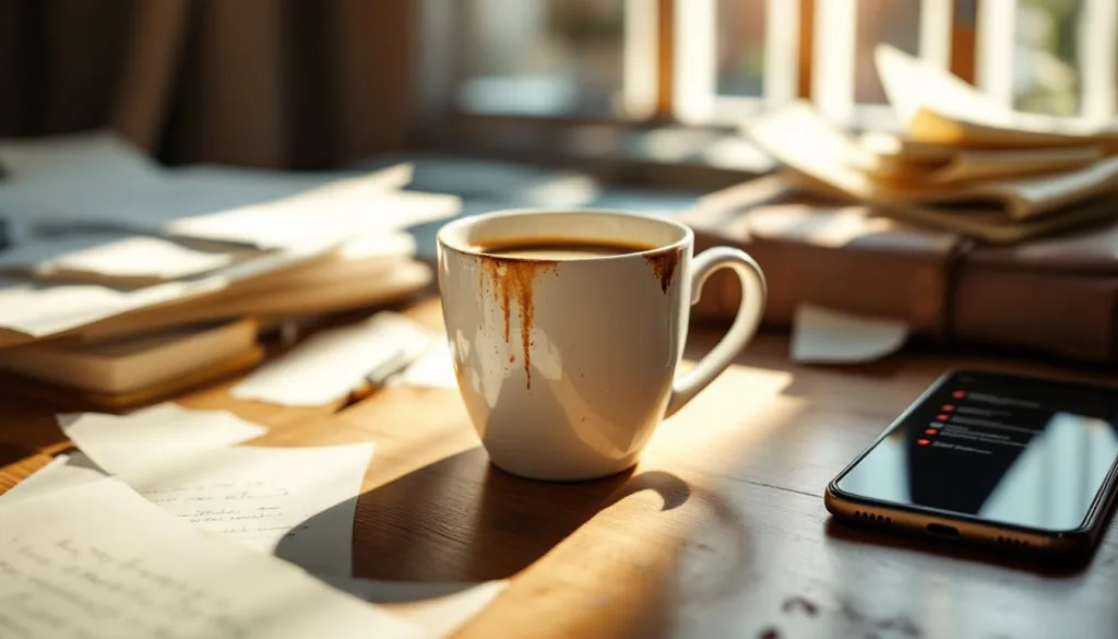 przez 30 dni piłem poranną kawę w ten sam sposób, co spowodowało wzrost poziomu stresu. dowiedz się, jak nawyki związane z kawą mogą wpływać na twoje samopoczucie i zdrowie psychiczne.